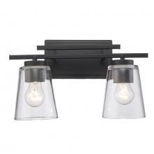  22492 BK - Iris Vanity Lighting Black